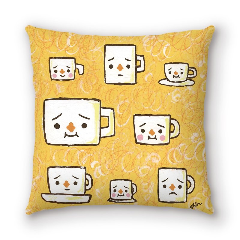 AppleWork iPillow Creative pillow: Parental tofu PSPL-003 - หมอน - ผ้าฝ้าย/ผ้าลินิน สีเหลือง