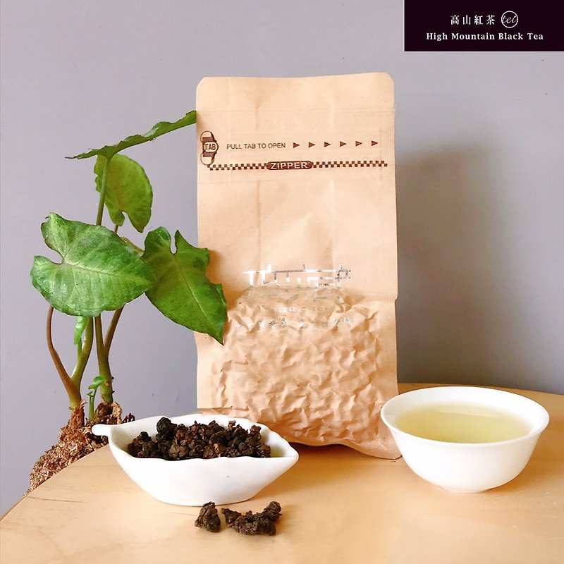 【Wu-Tsang】High mountain Black Tea - 60 gram/600 gram(loose tea) - ชา - วัสดุอื่นๆ สีแดง