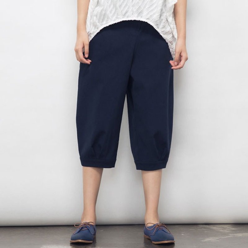 Forest occasional modeling Pants - quarter rain - Women's Pants - Other Materials Blue
