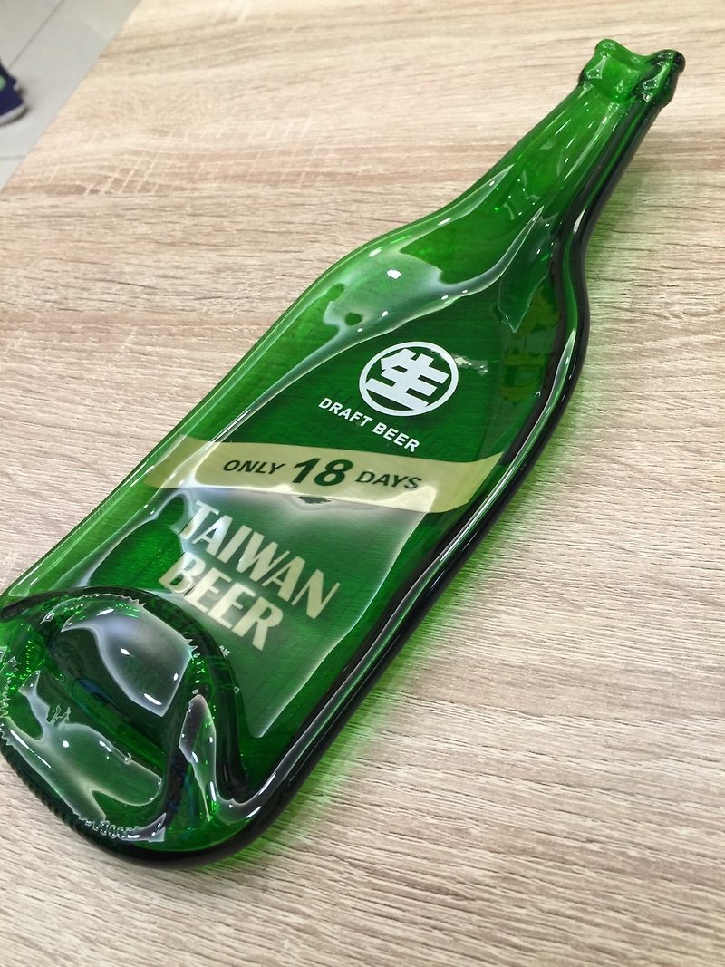 台灣生啤酒18天 盛盤（淺） - 碟子/醬料碟 - 玻璃 