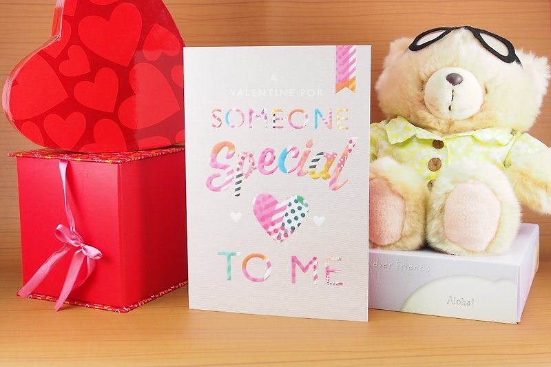 I love the best wishes to you | UK Valentine card love heart love | - การ์ด/โปสการ์ด - กระดาษ สีแดง