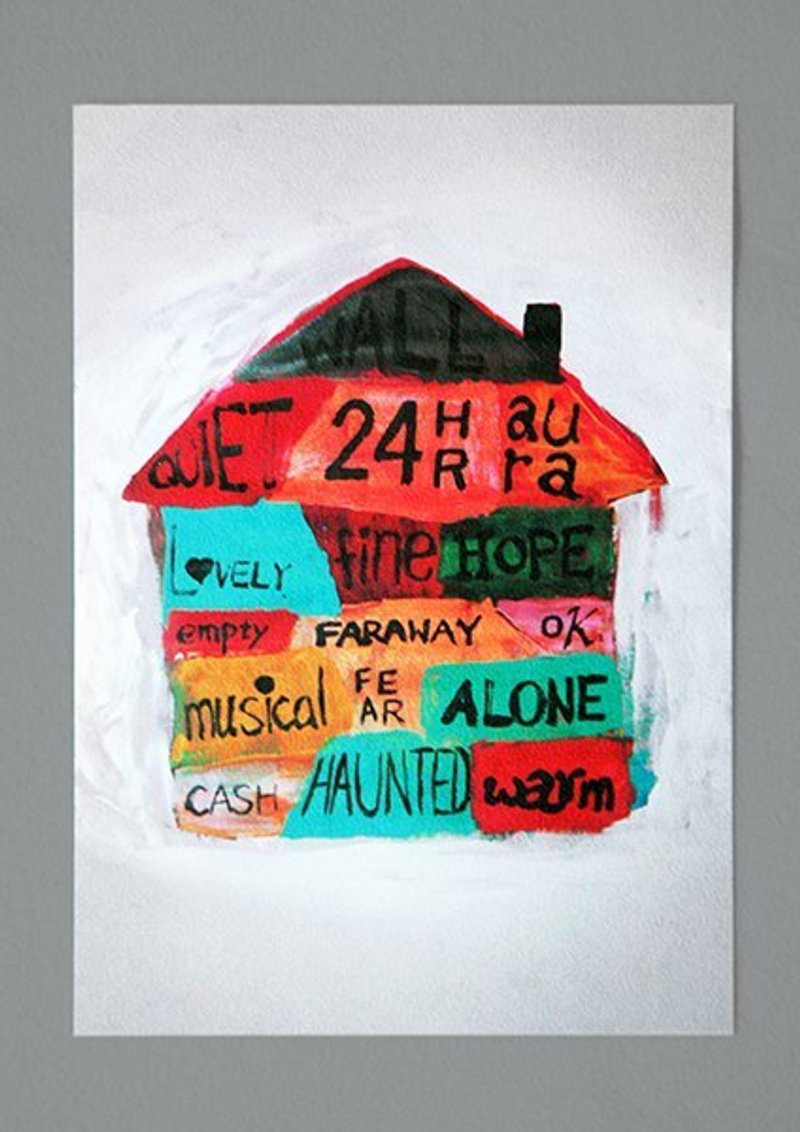 COME HOME series / 明信片 - 卡片/明信片 - 紙 多色