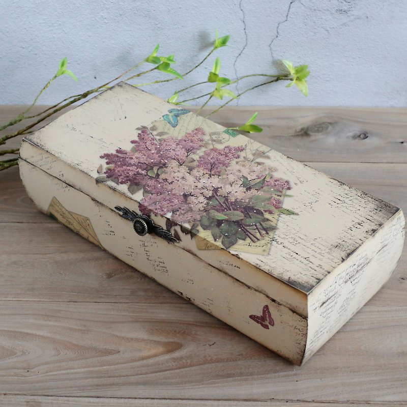 Retro Imitation Essential Oil Wooden Box 40ml essential oil wooden box - Fragrances - Other Materials 