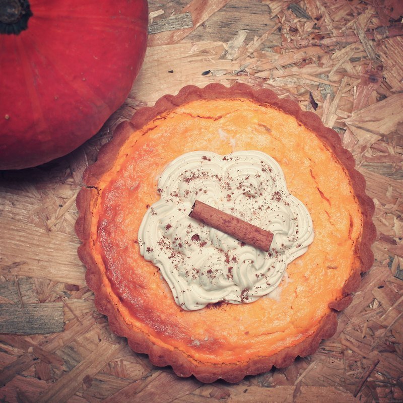 Peng chestnut pumpkin cheese pie - Cake & Desserts - Fresh Ingredients Yellow