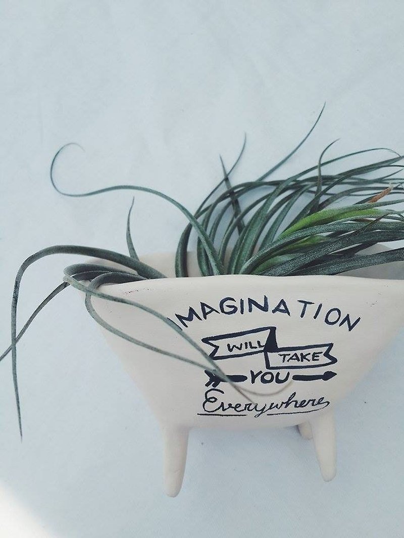 Imagination Flowerpot - Plants - Other Materials White