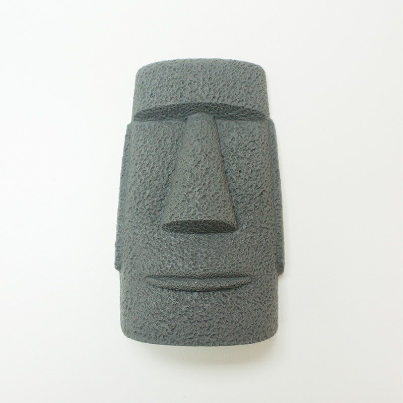 Moai door stop - Wall Décor - Silicone Gray