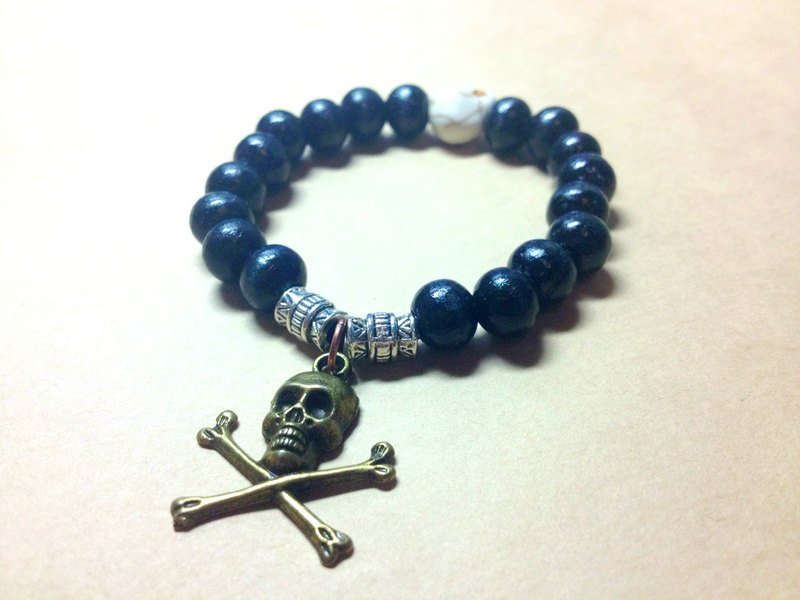 海賊のカウンター攻撃 - ブレスレット - その他の素材 ブラック