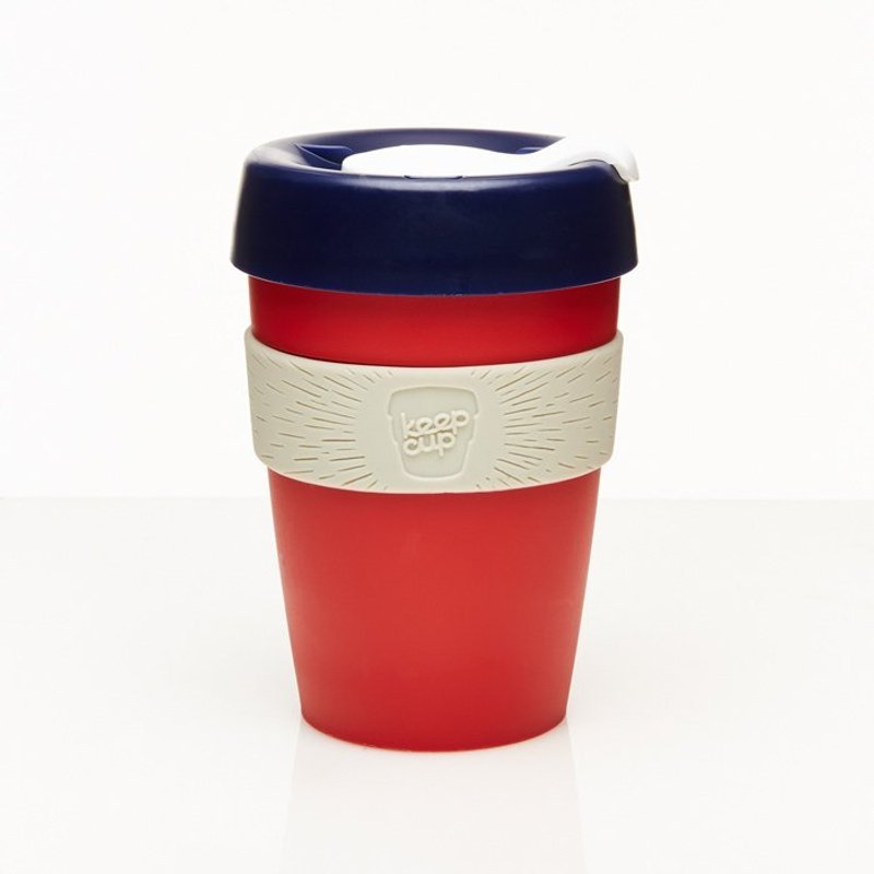 KeepCup portable coffee cup - promoters series (M) Napoleon - แก้วมัค/แก้วกาแฟ - พลาสติก สีแดง