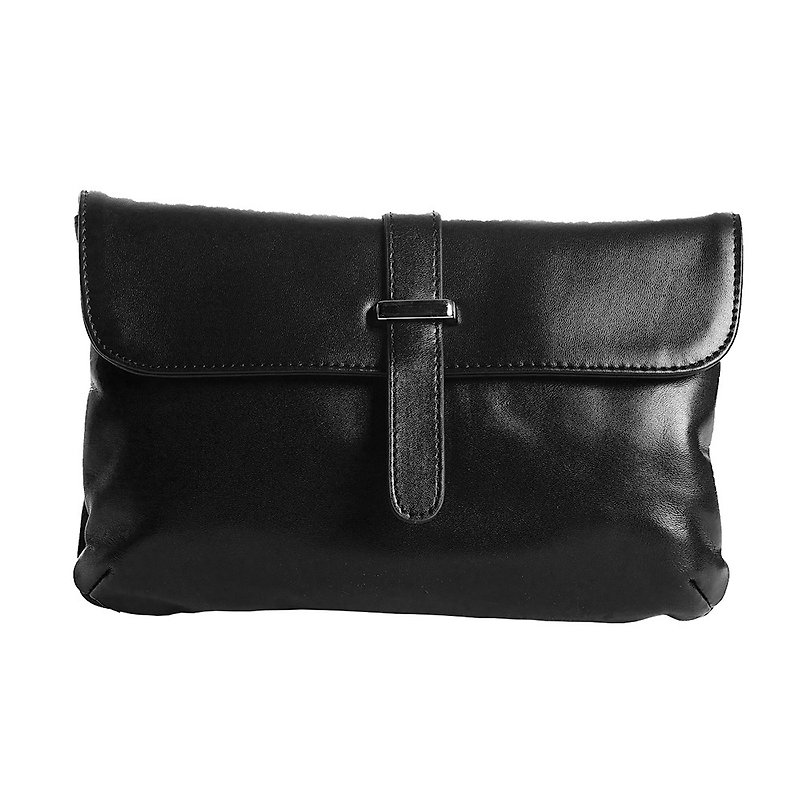 Clearance-Little Phoebe 7-inch Tablet Bag-Black - กระเป๋าแมสเซนเจอร์ - หนังแท้ หลากหลายสี