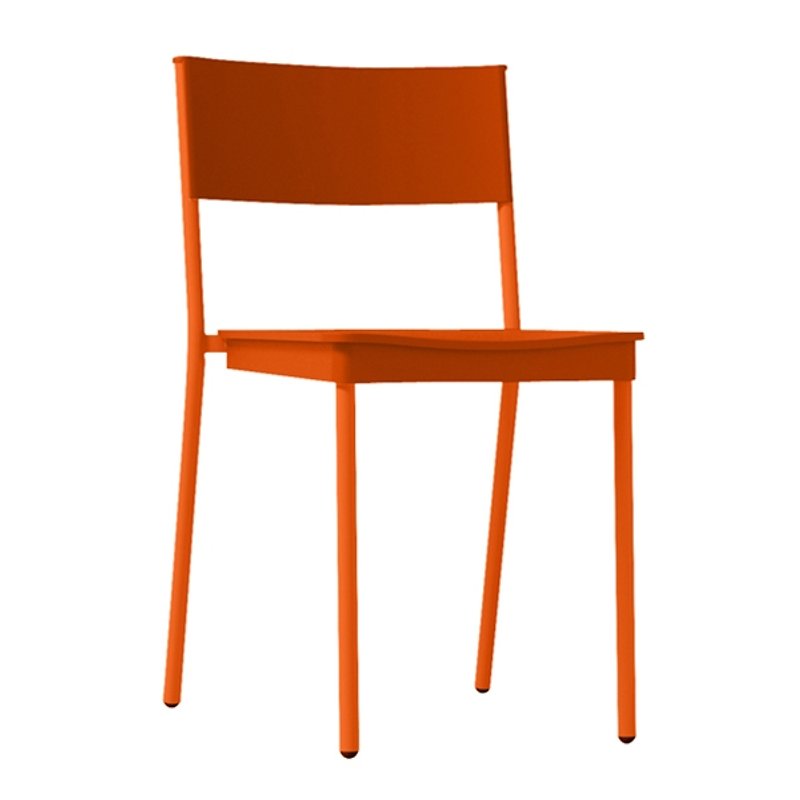 LÄTT Broadbent chair _DIY Stacking Chair / Orange (trade only distribution Taiwan) - เก้าอี้โซฟา - วัสดุอื่นๆ สีส้ม