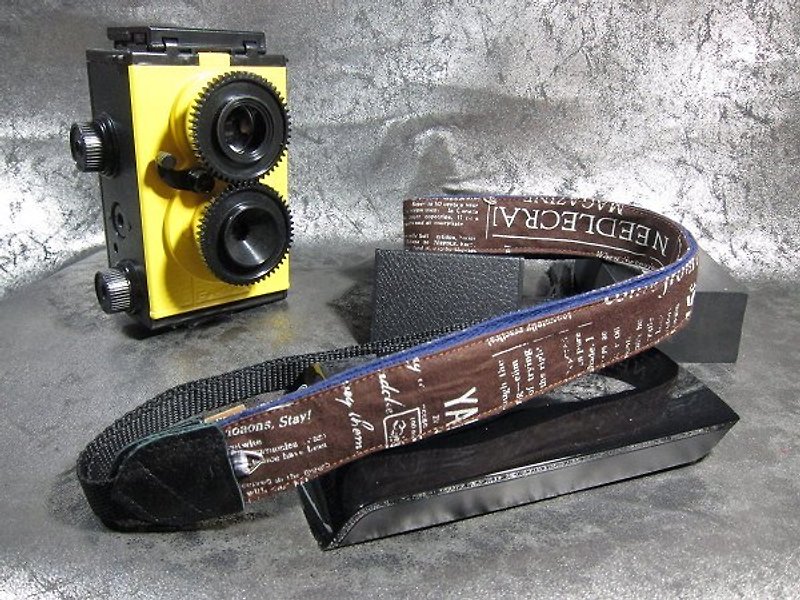 "暗號" 舒壓背帶 相機背帶 烏克麗麗    Camera  Strap - 相機背帶 - 其他材質 咖啡色