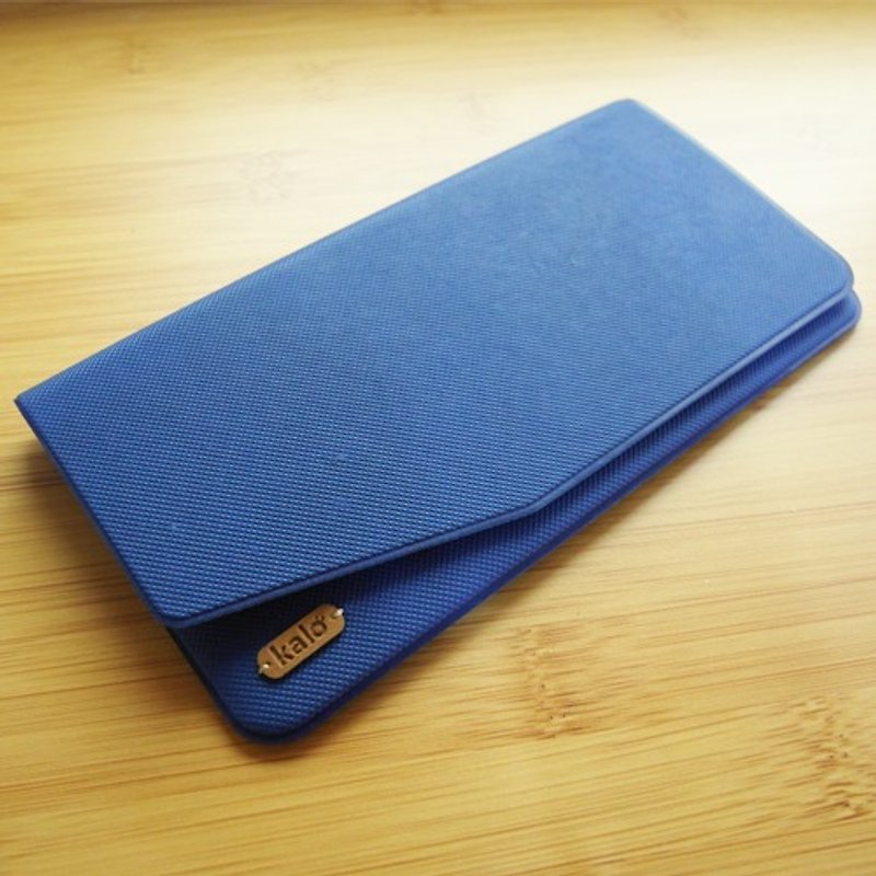 【Kalo】Kalo iPhone6 Wallet Bag /iPhone フィットレザーポーチ/ スマホカバー - スマホケース - 防水素材 ブルー