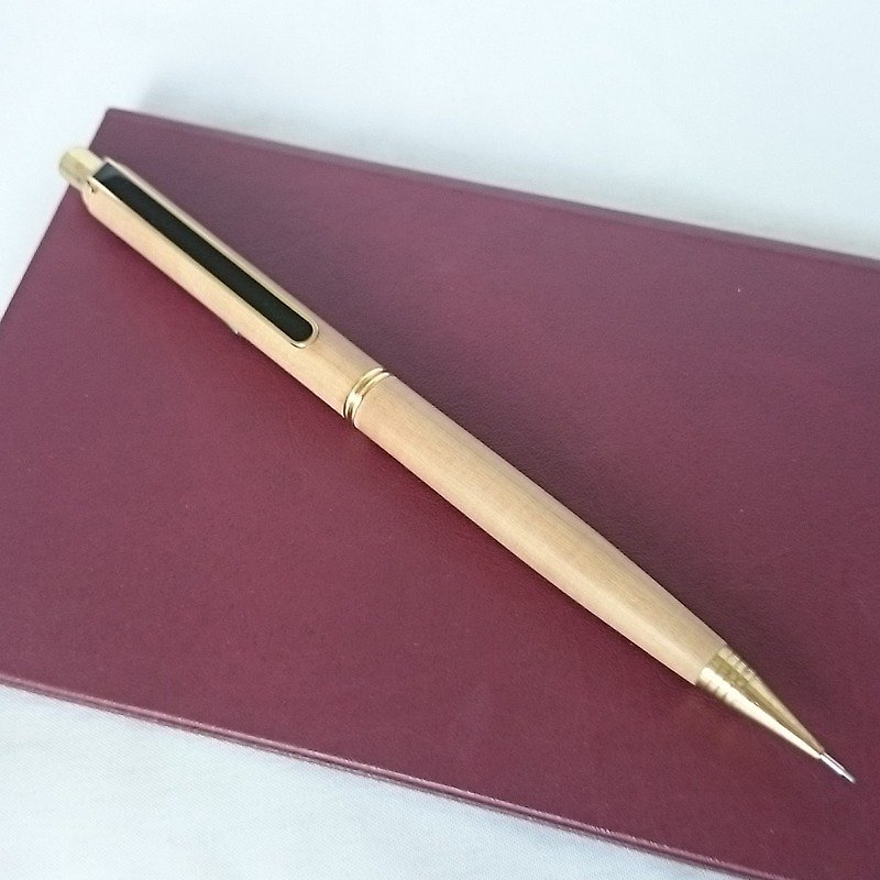 Indian Laoshan Sandalwood Pen [General Mechanical Pencil] - ดินสอ - ไม้ สีนำ้ตาล