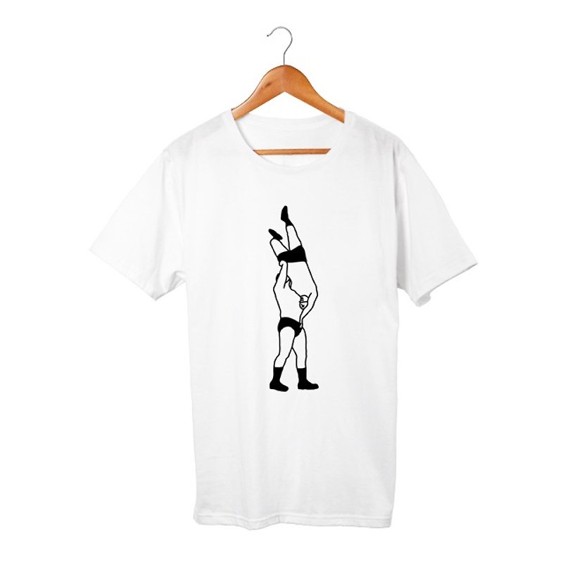 ブレーンバスター T-shirt - 男 T 恤 - 棉．麻 白色