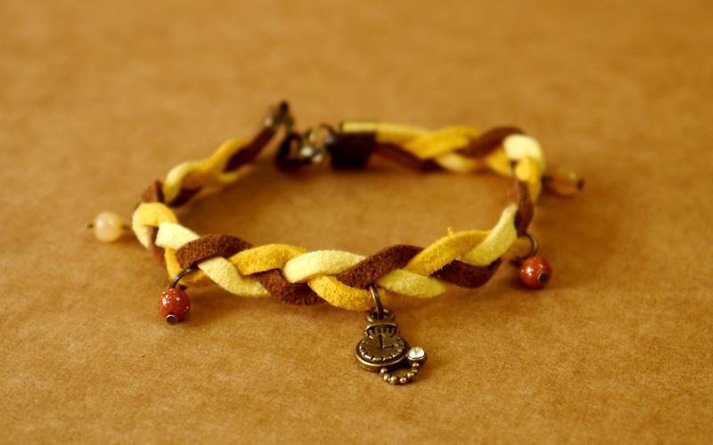 Light you up the good old time bracelet - Bracelets - Other Materials Brown