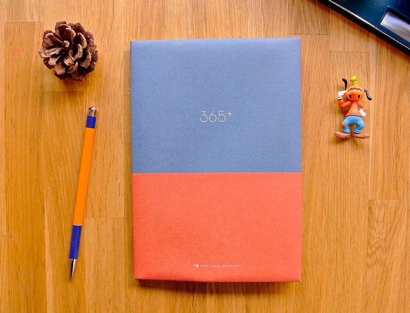 365 take note Ⅴ v.1 [leather / blue red] ▲ ▲ upcoming print - Notebooks & Journals - Paper Multicolor