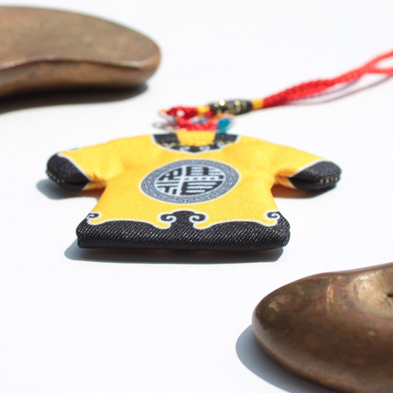 Good luck charm of Matsu palanquin's Uniform (Yellow) - Charms - Other Materials Yellow