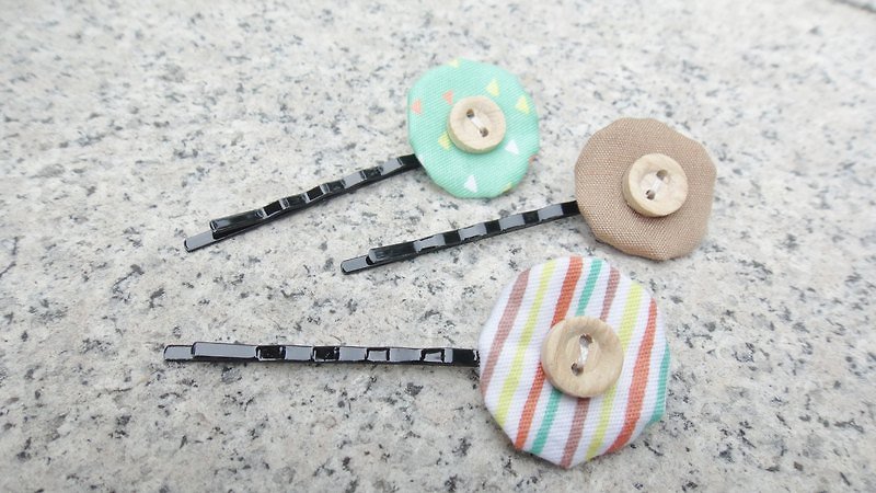 Round Hairpin-Colorful Set - Hair Accessories - Other Materials Green
