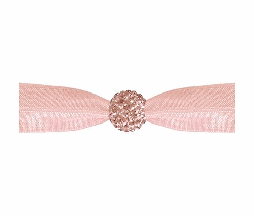 Missiu 法國蕾絲刺繡手環 EMI❤JAY 水晶髮飾環 Pink PEARL - 髮飾手環