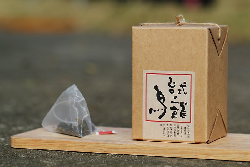 簡單喝好茶 -台式烏龍 tea bag x 10包入 - 茶葉/漢方茶/水果茶 - 植物．花 黃色