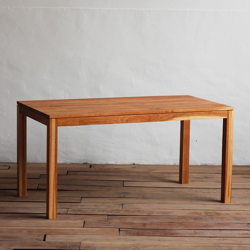 Moment木們-熹工房-黑胡桃木-實木咖啡桌、邊桌、長桌、餐桌(120x80x74)-傳統榫接工法，原木拼板 - 其他家具 - 木頭 黑色