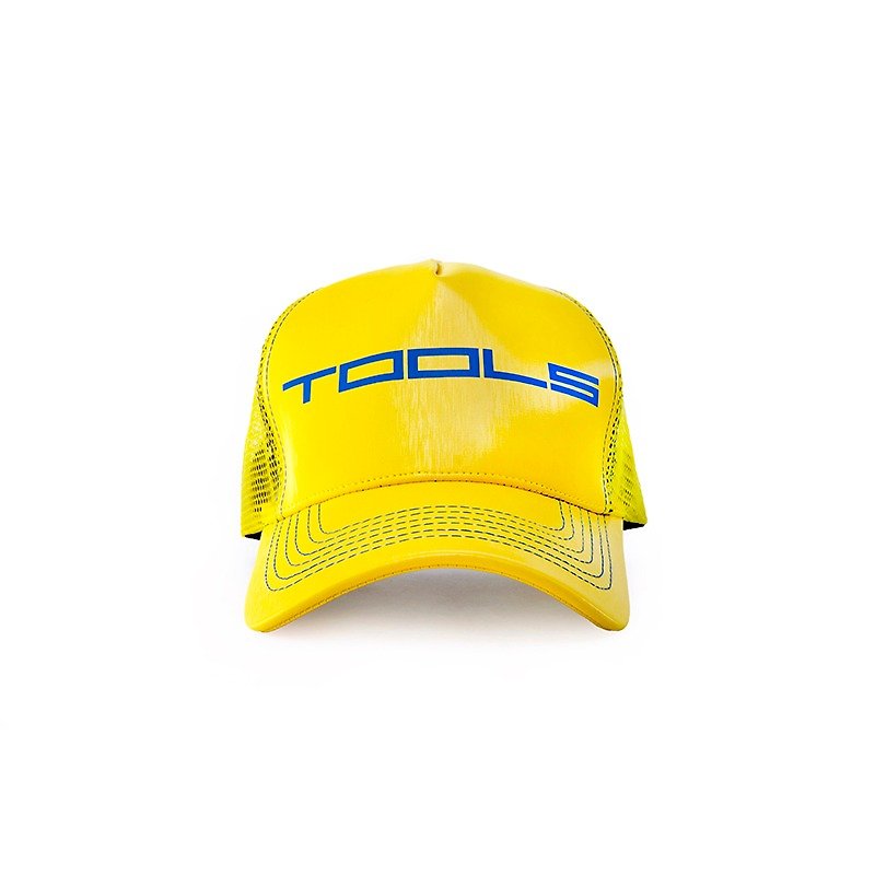 tools 卡車司機帽::防潑水::時尚::街頭#黃140206 - 帽子 - 防水材質 黃色