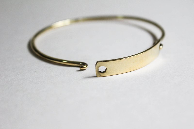 Small brand brass bracelet - Bracelets - Other Materials 