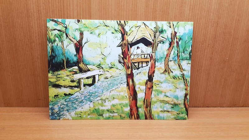 Bonnie painted picture postcards - การ์ด/โปสการ์ด - กระดาษ 