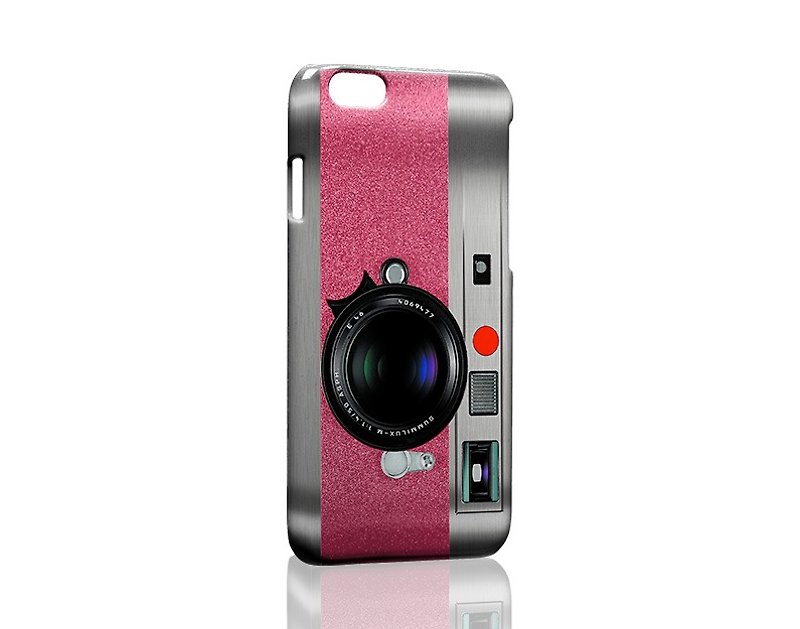 ピンクのレトロなカメラのカスタムサムスンS5 S6 S7注4注5 iPhone 5 5S 6 6S 6 + 7 7プラスASUS HTC M9ソニー、LGのG4 G5 v10の電話シェル携帯電話のセット電話シェルphonecase - スマホケース - プラスチック ピンク