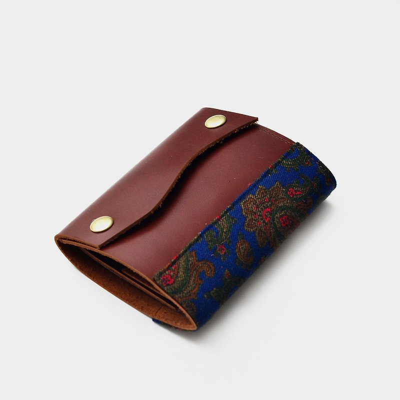 [Variety of insects change the meaning of lover] multi-functional minimalist leather wallet wallet leather short clip wallet + banknotes + card, card - กระเป๋าสตางค์ - หนังแท้ สีนำ้ตาล