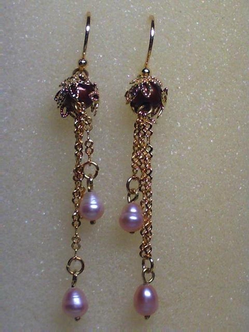 Creative earrings - Earrings & Clip-ons - Other Materials 