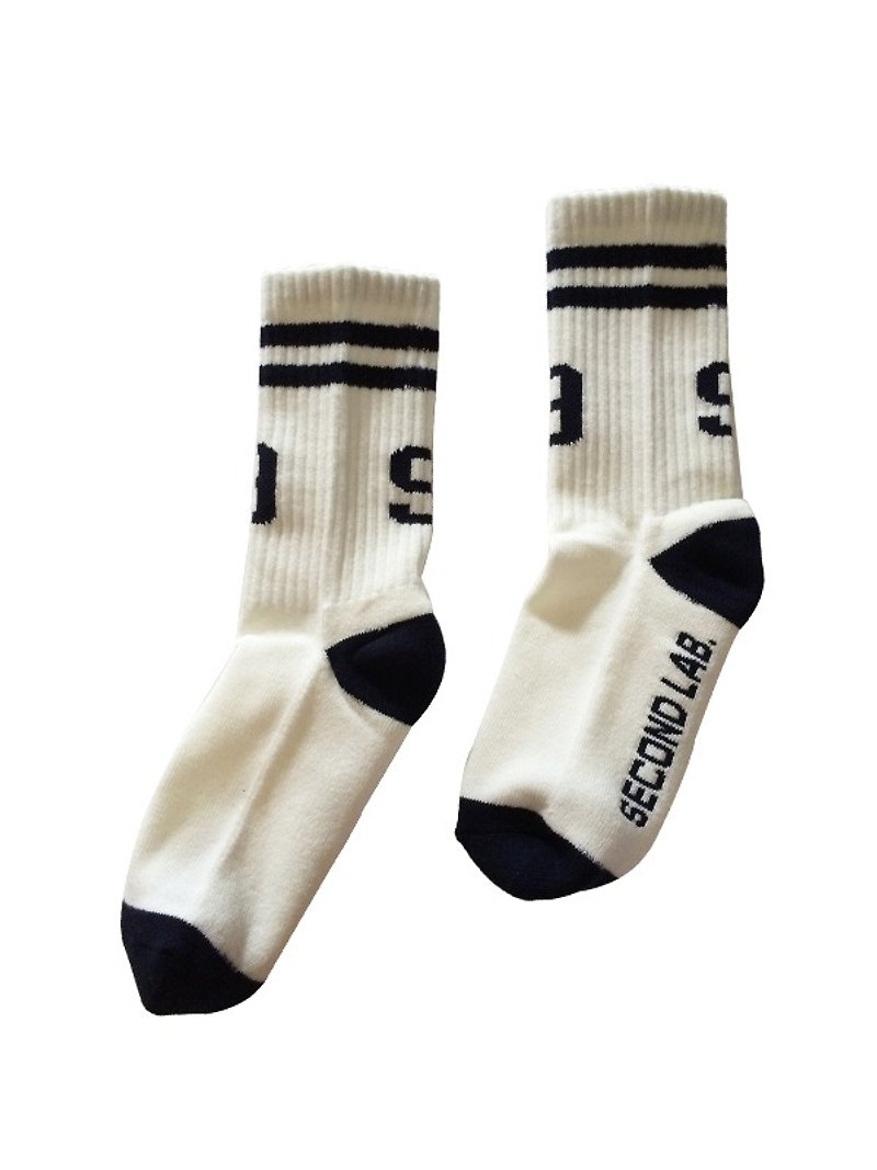 Second Lab 日本製Hello數字運動襪子 9號 - 襪子 - 其他材質 