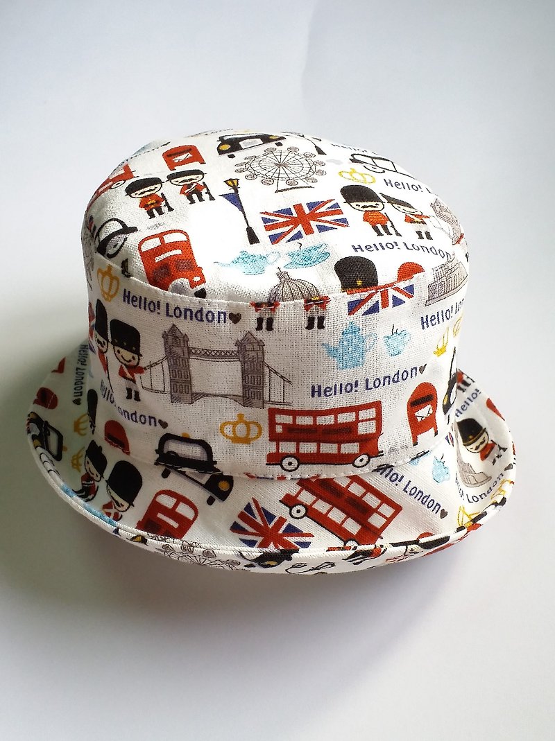 英国スタイルの幼児の帽子 - スタイ - その他の素材 ホワイト