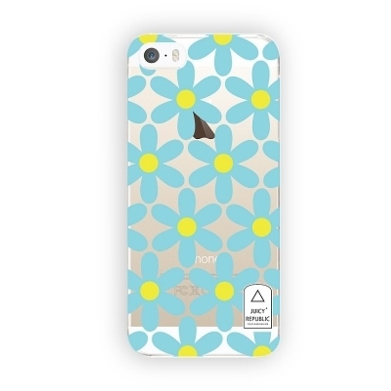 女孩寓所 :: Juicy Republic x iphone 5/5s 透明手機殼-花牆 - 手機殼/手機套 - 塑膠 白色