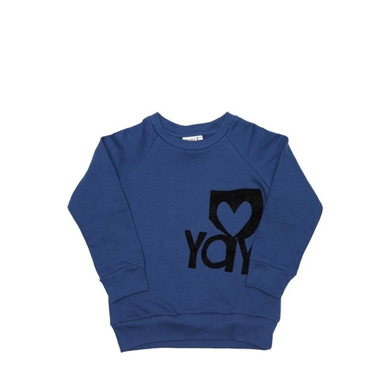 2014 autumn and winter Beau Loves blue yay limited casual top - Other - Cotton & Hemp Blue