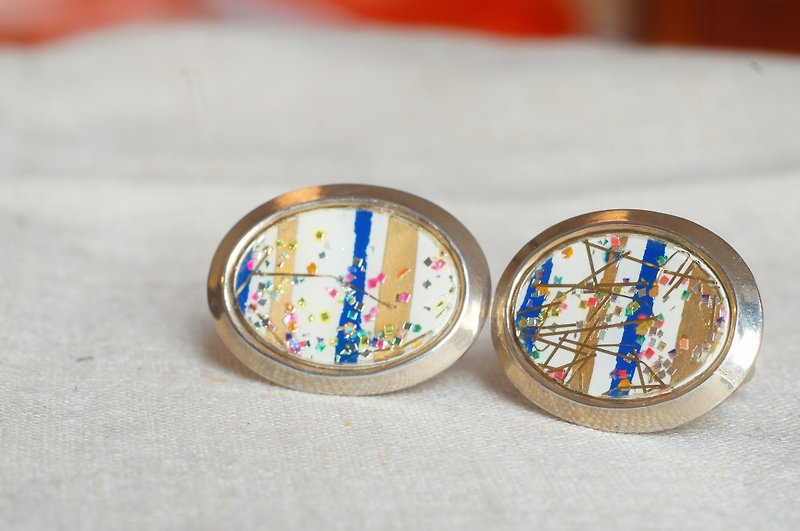 [C'est Cufflinks] Germany carefully selected vintage Vintage Cufflinks - Cuff Links - Other Metals Multicolor