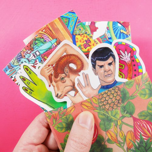 Combo sticker set — choose any 20 stickers