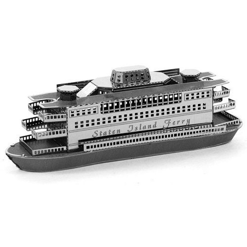 微模型金屬系列 TMN-07 史泰登島渡輪 - 其他 - 其他金屬 灰色