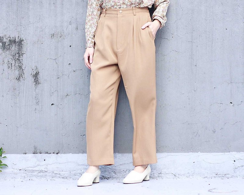 老爺褲--土色【14110403】 - Women's Pants - Other Materials Brown