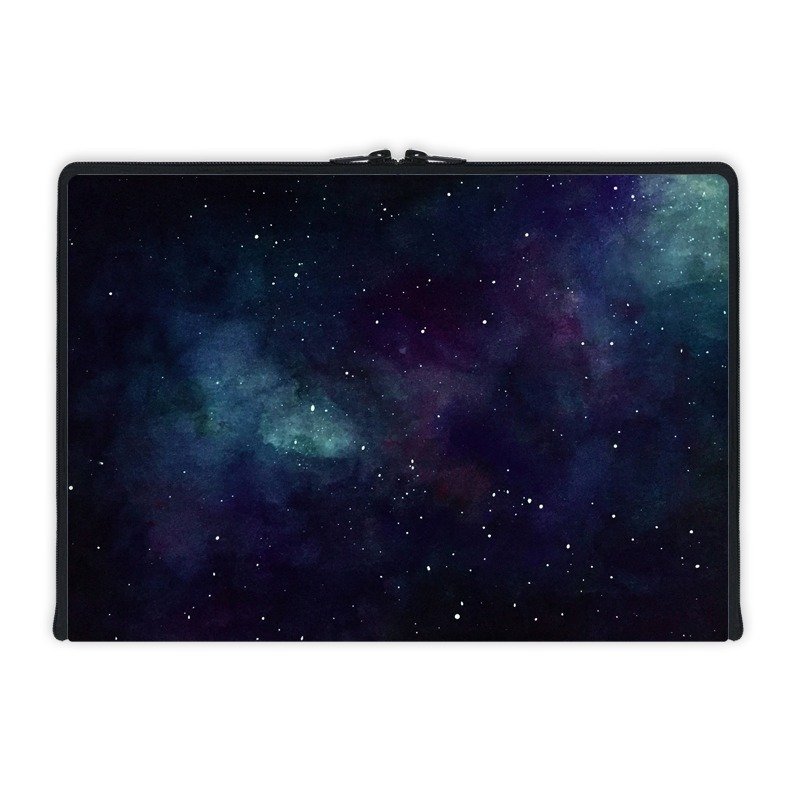 Axis - 全開式防水筆電包 - Handpainted Galaxy - 電腦包/筆電包 - 其他材質 