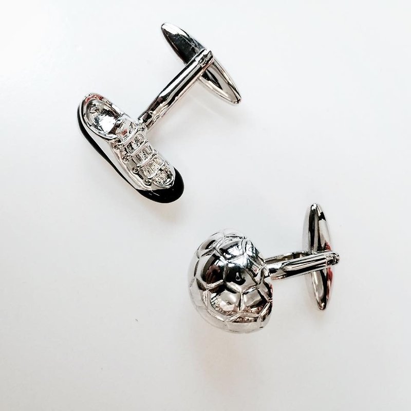 Shoes and ball cufflinks FOOTBALL SHOES AND FOOTBALL CUFFLINK - Cuff Links - Other Metals 