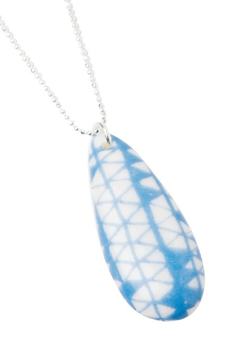 Australian Design Ceramic necklace - sky - Necklaces - Other Materials Blue