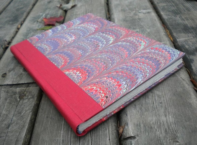 製書家的手工空白書冊《黃昏教堂（ Evening Cathedral ）》by Rhonda Miller - Notebooks & Journals - Paper Pink
