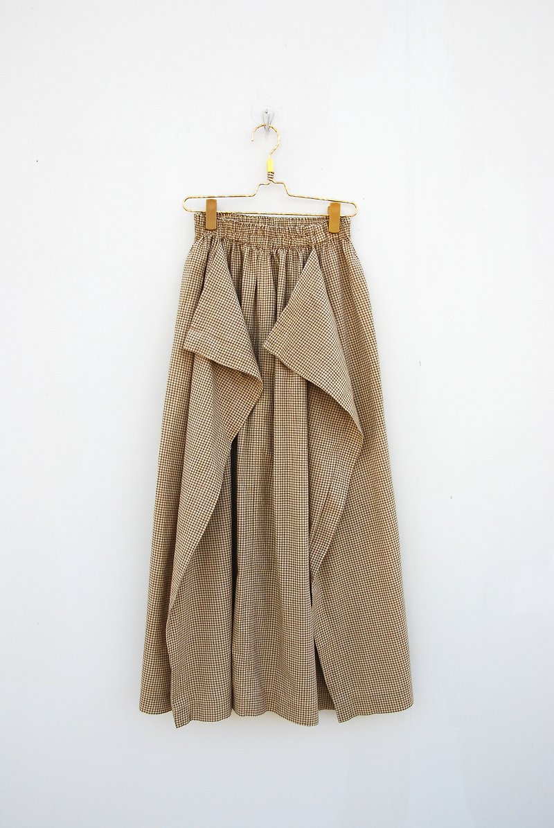 Vintage large pocket dress - Skirts - Other Materials 