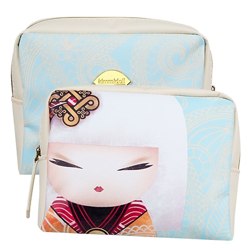 kimmidoll and blessing doll cosmetic bag Namika - Toiletry Bags & Pouches - Other Materials Multicolor