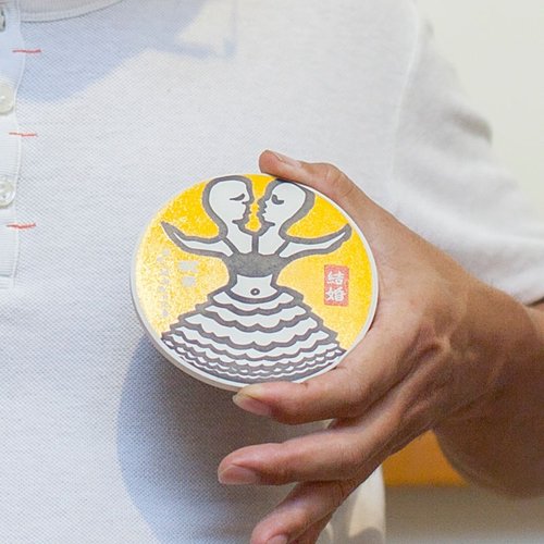aRt'lee 阿麗美學 侯俊明 / 配偶 - 水月杯墊