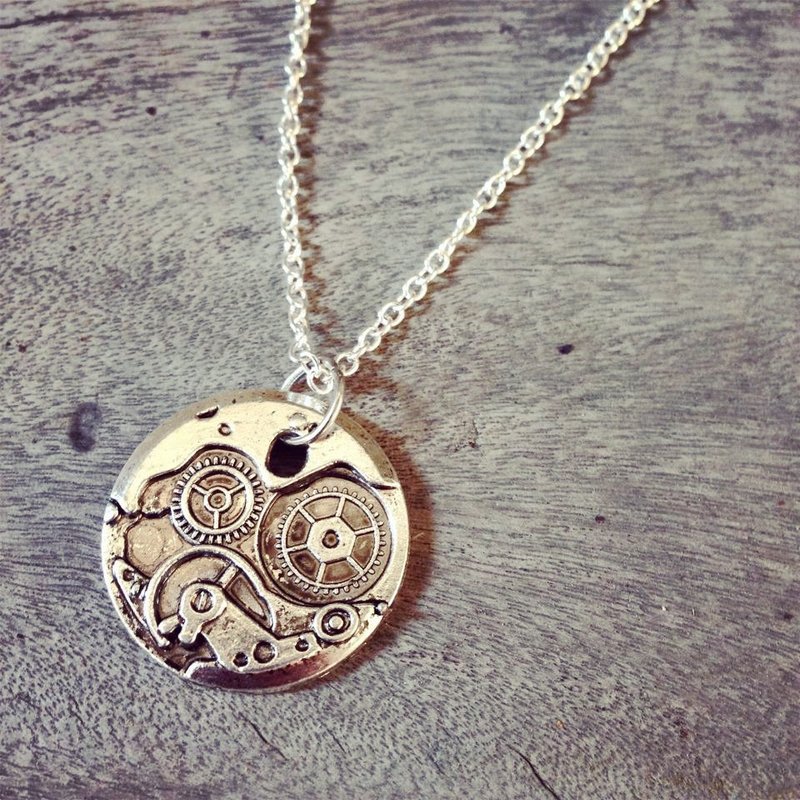 【Story Necklace 故事項鍊】大齒輪 - 項鍊 - 其他金屬 