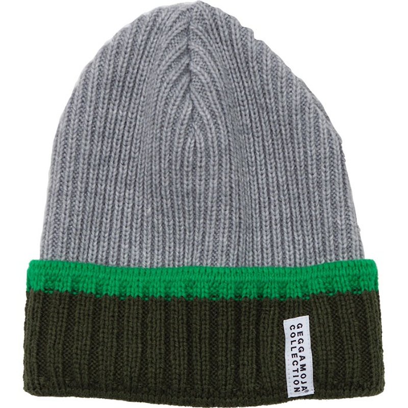 [System] Swedish organic cotton wool knit cap cold reflexed Green 2Y-6Y - ผ้ากันเปื้อน - ผ้าฝ้าย/ผ้าลินิน 
