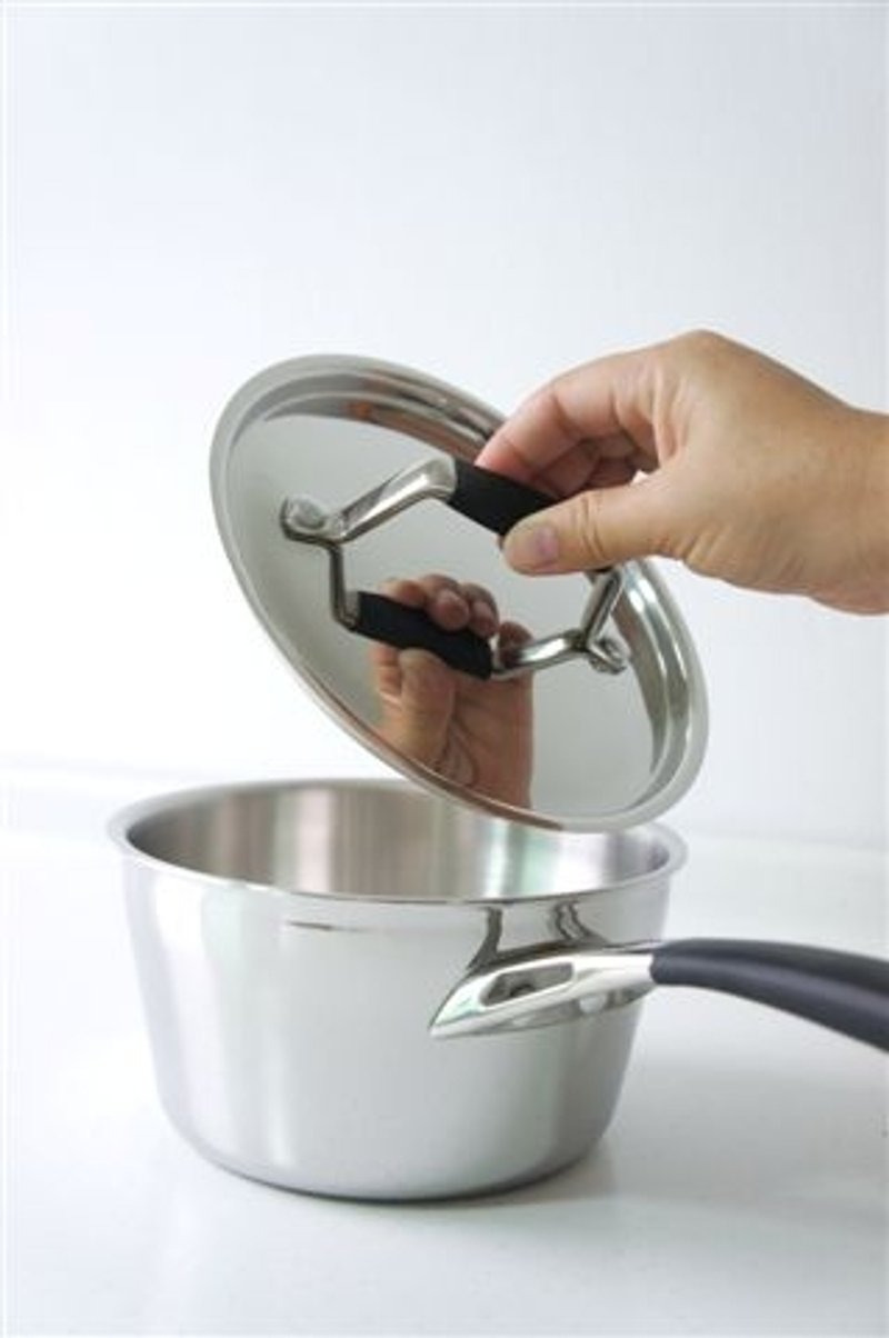 OSICHEF Aspires Milk Pan (16cm) - Cookware - Other Metals Gray
