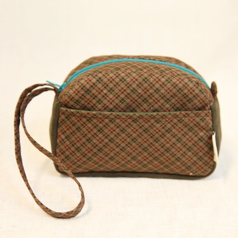 【Private Series】 ancient rhyme - Toiletry Bags & Pouches - Other Materials Brown